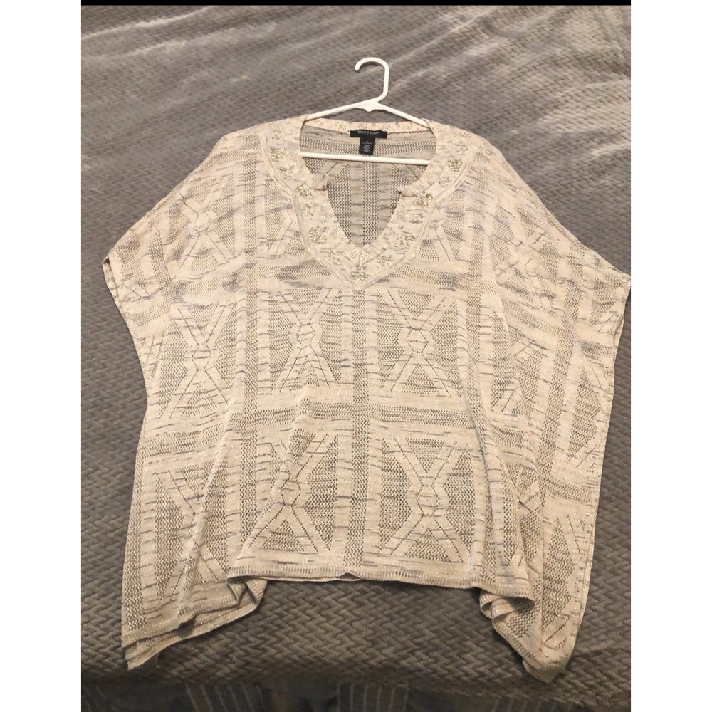 White House Black Market Knit CoverUp - size Small